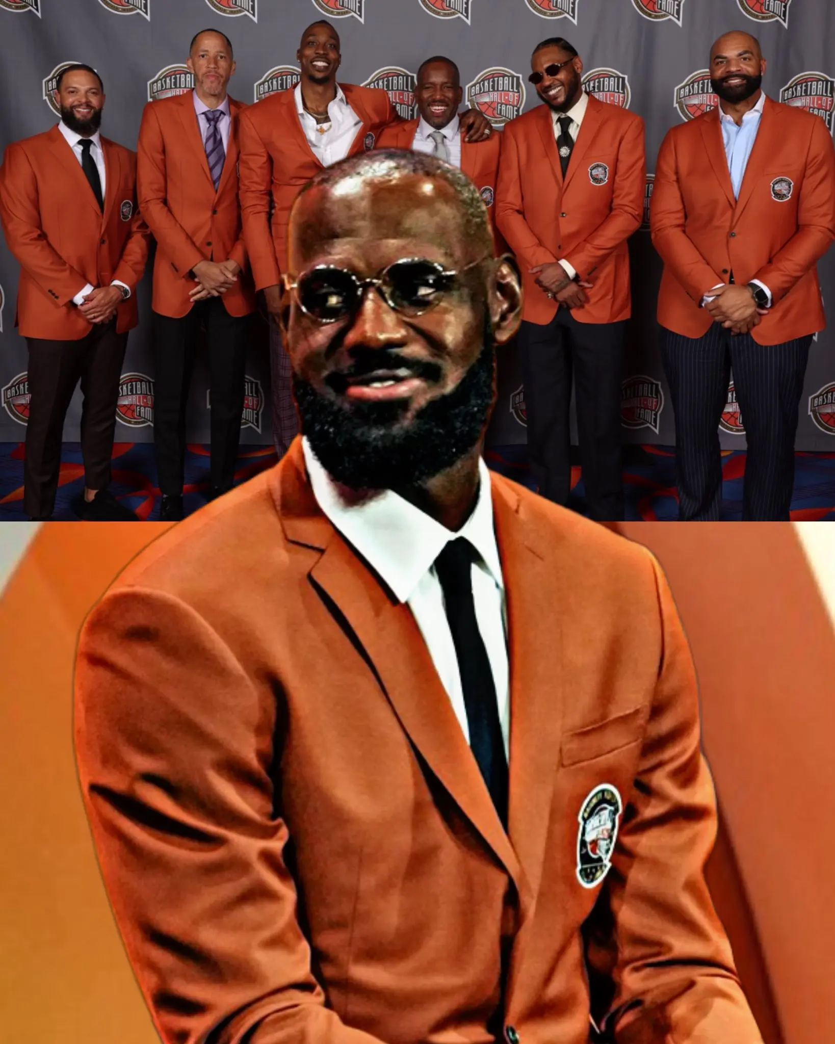 进入名人堂, 尼开玩笑地, 退役