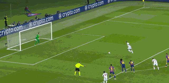 卡比将点球, 本场比赛点 卡比将点球, 本场比赛点